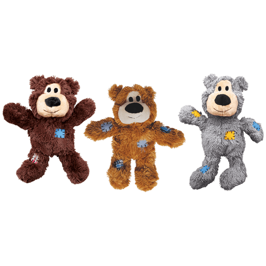 Kong - Kong WildKnots Bears XS 11x10x5cm ass.colors - (KONGNKR5E)
