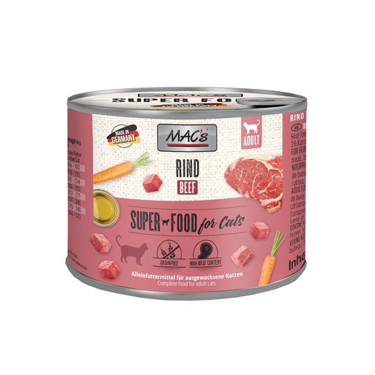 MAC´s Cat -kissanruoka 6 x 200 g - nauta