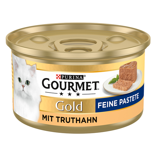 Gourmet Gold Fine Paté 12 x 85 g - kalkkuna