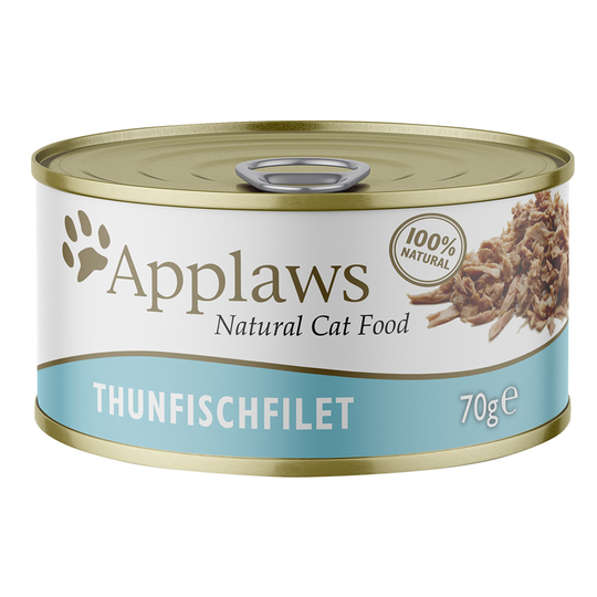 Applaws in Broth -kissanruoka 6 x 70 g - tonnikalafile