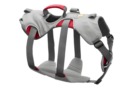 Ruffwear Doubleback Full Body Koiran Valjaat - Cloudburst Gray (L/XL)
