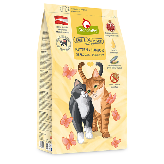 GranataPet Delicatessen Kitten Poultry - säästöpakkaus: 2 x 1,8 kg