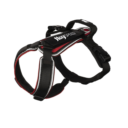 Julius-K9 Speed Dog Harness Valjaat - Punainen (S)