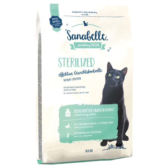 Sanabelle-säästöpakkaus 2 x 10 kg Sterilized