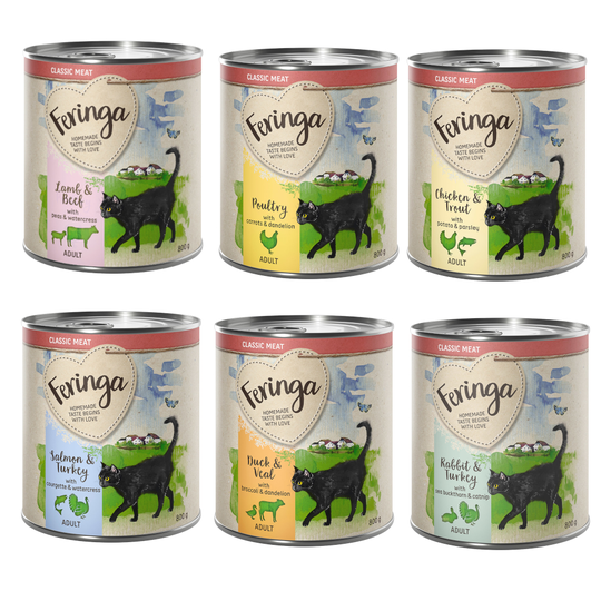 Feringa Classic Meat Menu 6 x 800 g - mix (6 makua)