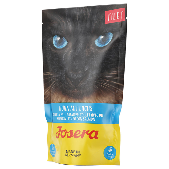 Josera Filet 16 x 70 g - kana & lohi