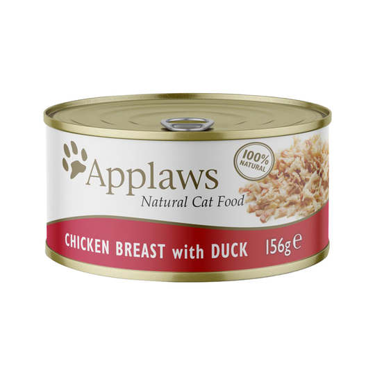 Applaws in Broth -kissanruoka 6 x 156 g - kana & ankka