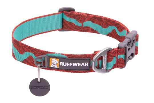 Ruffwear - Flat Out Collar - Kaulapanta Koiralle - Colorado River (L = 51-66 cm)