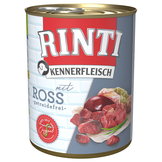 RINTI-säästöpakkaus 12 x 800 g - hevonen