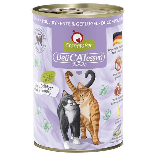 GranataPet DeliCatessen 6 x 400 g - ankka & siipikarja