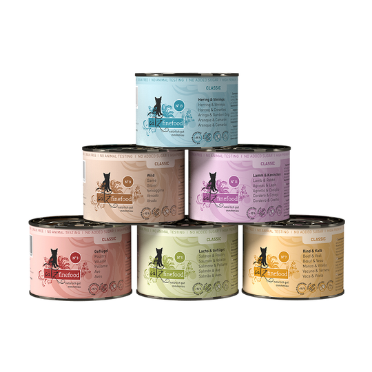 catz finefood -tutustumispakkaus 6 x 200 g - lajitelma II