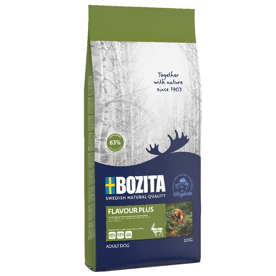 Säästöpakkaus: 2 x Bozita -suurpakkausta - Flavour Plus (2 x 12 kg)