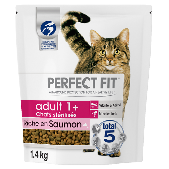 Perfect Fit Sterile 1+ Rich in Salmon - 1,4 kg