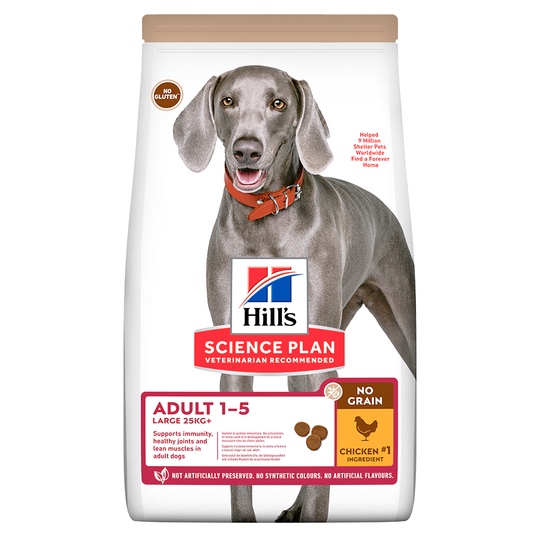Hill's Science Plan Adult 1-5 No Grain Large Chicken - 14 kg