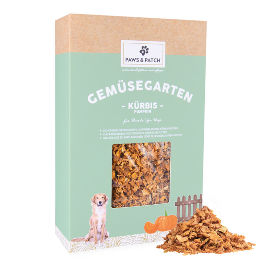 PAWS & PATCH -kurpitsahiutaleet - 2 x 700 g