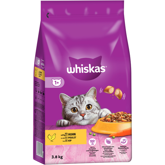 Whiskas 1+ Chicken - 3,8 kg