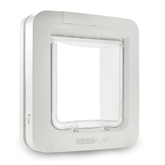 Sureflap Pet Door - Mikrosiru Kissanluukku - XL - Valkoinen