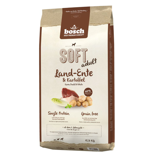bosch Soft Duck & Potato - 12,5 kg