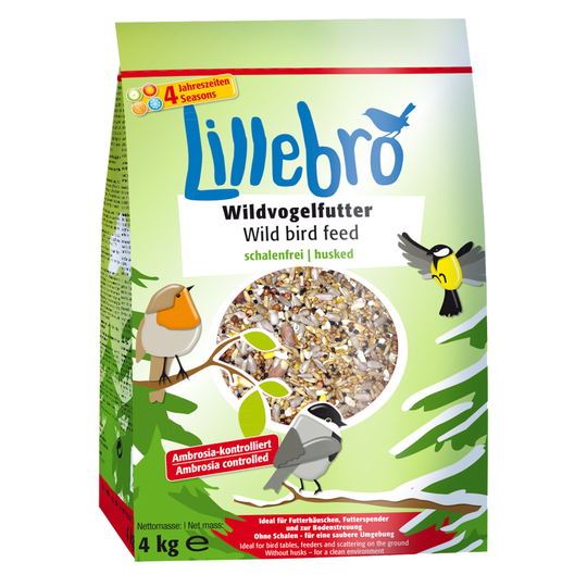 Lillebro-linnunruoka, kuorittu - 4 kg