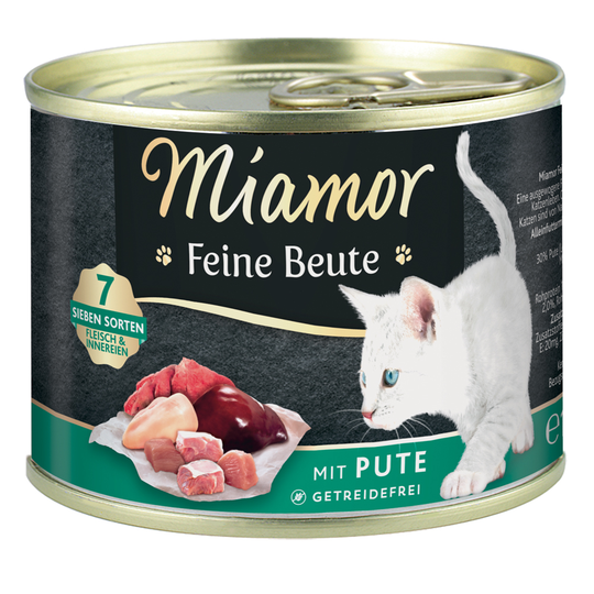Miamor Feine Beute 12 x 185 g - kalkkuna