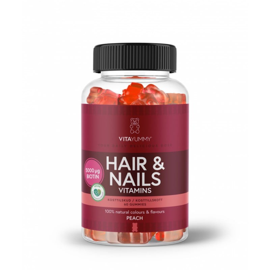 VitaYummy - Hair&Nails Peach 60 Pcs