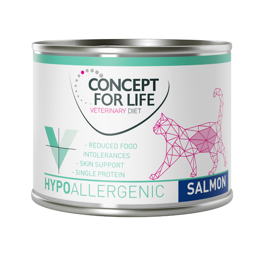 Concept for Life Veterinary Diet Hypoallergenic Salmon - 24 x 185 g