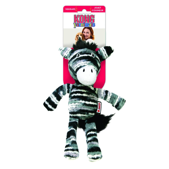 KONG Yarnimals Zebra - P 20 x L 15 x K 8 cm