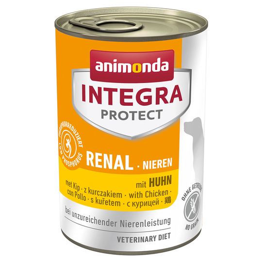 Animonda Integra Protect Renal -purkkiruoka - 6 x 400 g kana