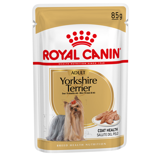 10 x 85 g / 12 x 85 g Royal Canin Breed erikoishintaan! - Yorkshire Terrier Mousse (12 x 85 g)