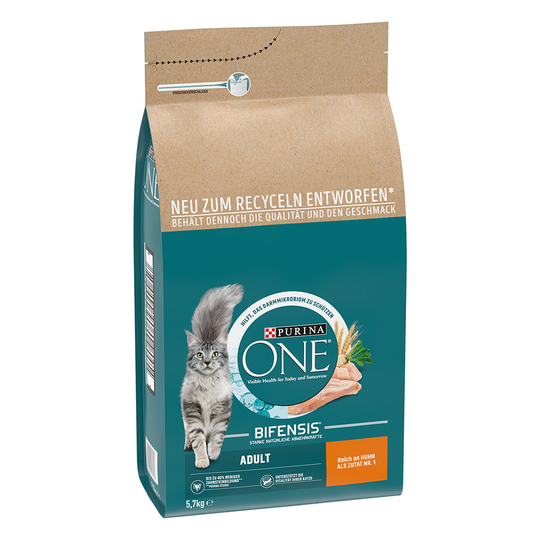 Purina ONE Adult Chicken & Whole Grain Cereals - 5,7 kg