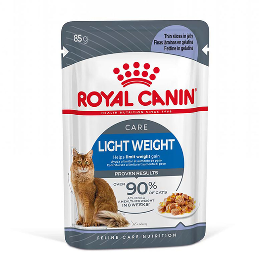 Royal Canin -suursäästöpakkaus 96 x 85 g - Ultra Light in Jelly
