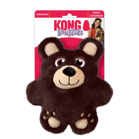 KONG Snuzzles Bear - P 22 x L 22 x K 9 cm