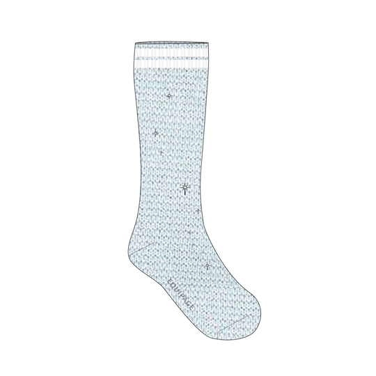 EQ Glitter Sukat Valkoinen (37-40)