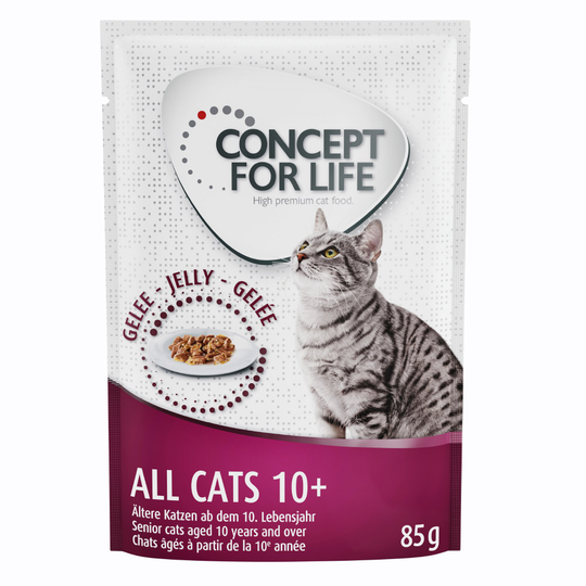 Concept for Life All Cats 10+ - in Jelly - 12 x 85 g