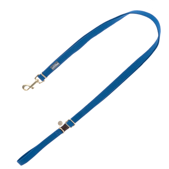 Nomad Tales Bloom -talutushihna, sapphire - pituus 200 cm, leveys 20 mm