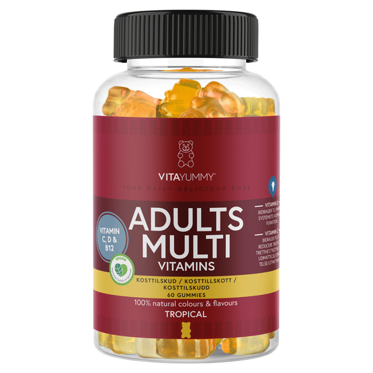 VitaYummy - Adults Multivitamin Tropical 60 pcs