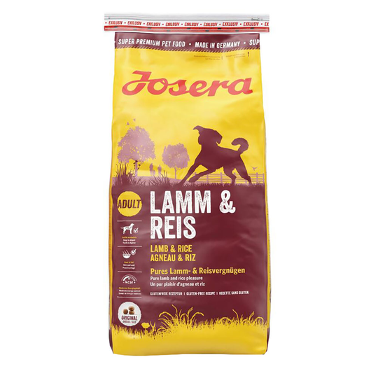 Josera Lamb & Rice - säästöpakkaus: 2 x 15 kg