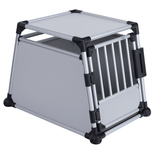 Trixie Aluminium -kuljetuslaatikko - M-L-koko: L 63 x S 90 x K 65 cm