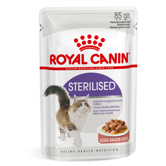 12 x 85 g Royal Canin erikoishintaan! - Sterilised in Gravy