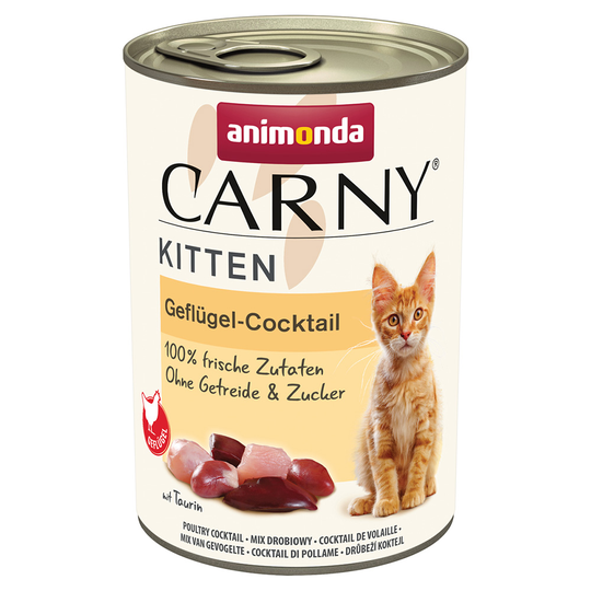 Animonda Carny Kitten 12 x 400 g - siipikarjasekoitus