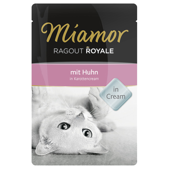 Miamor Ragout Royale -valikoima 12 x 100 g - Multi-Mix Cream