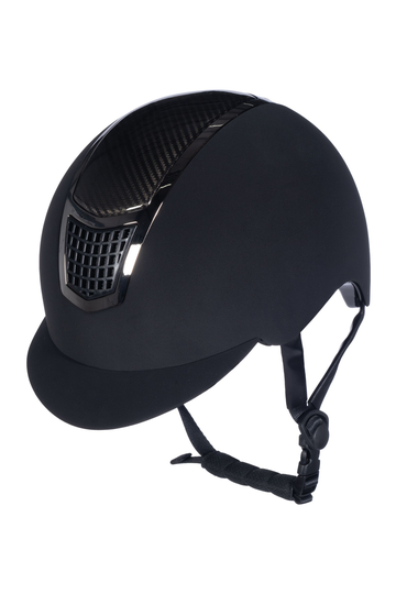 HKM Carbon Professional Ratsastuskypärä - Musta (M 56-58 cm)