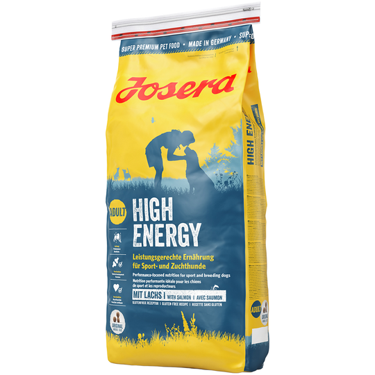 2 x zooPisteet: Josera koiranruoka 15 kg - High Energy