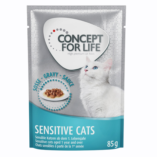 Concept for Life Sensitive Cats - in Gravy - 12 x 85 g