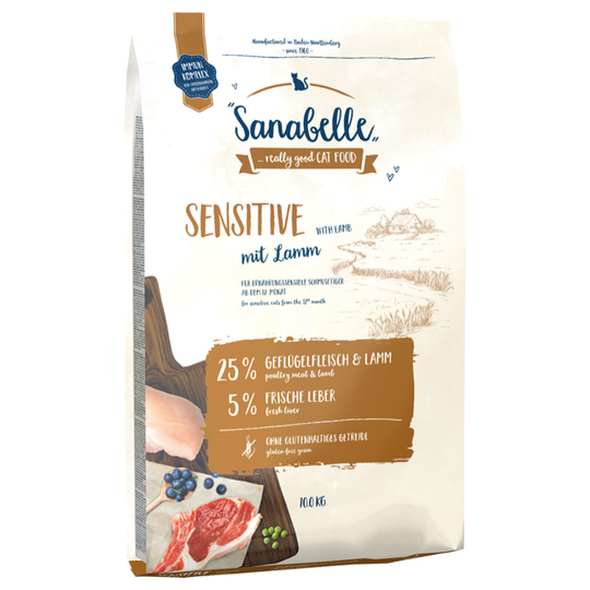 Sanabelle Sensitive with Lamb - 10 kg