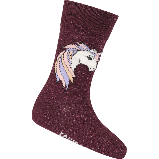 EQ Kids Glitter Sukat Eggplant (28-32)