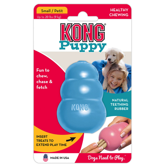 KONG Puppy - S: P 8 x L 5 x K 5 cm, sininen