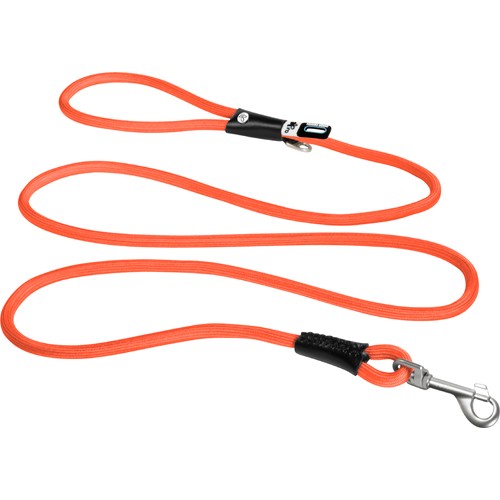 CURLI stretch comfort Talutushihna - Orange Sun (180 cm x 8 mm)