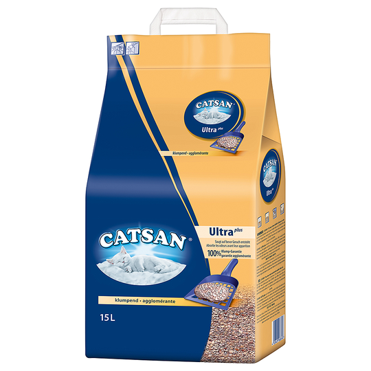 Catsan Ultra -kissanhiekka - 15 l