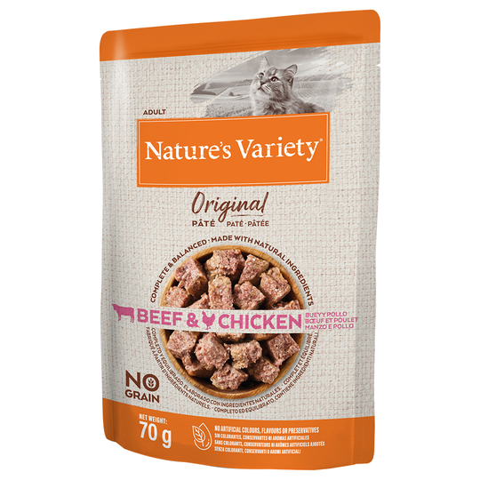 Nature's Variety Original Paté No Grain 12 x 70 g - nauta & kana